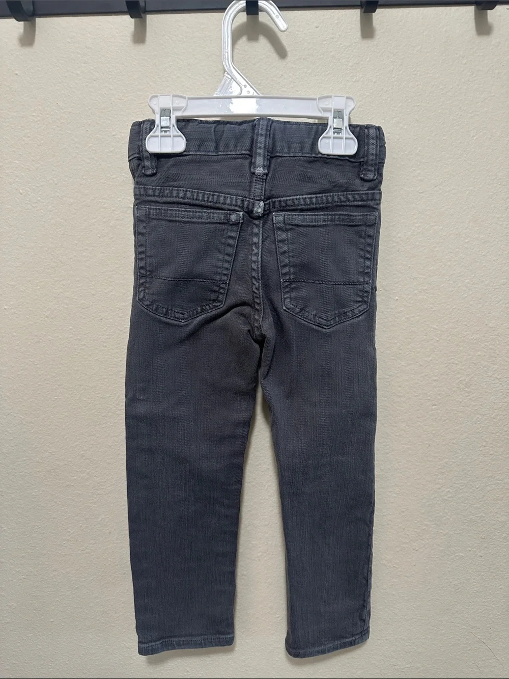GAP Kids Charcoal Gray Stretch Denim Jeans